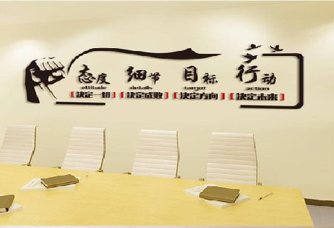 濮阳企业文化墙主要展示什么？