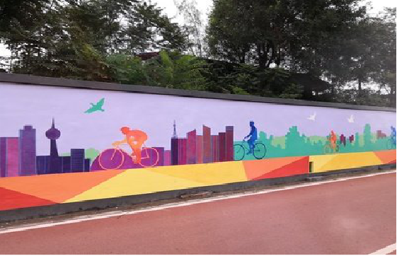 濮阳墙体彩绘-围墙