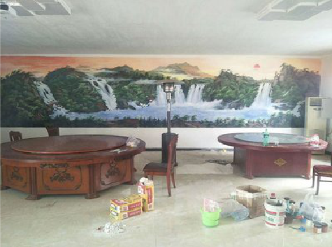 濮阳墙绘-写实风景