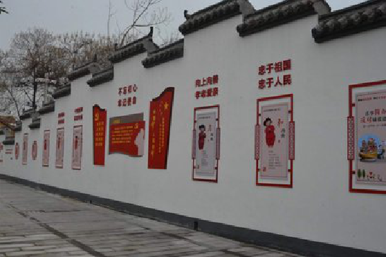 濮阳墙体彩绘-乡村文化墙