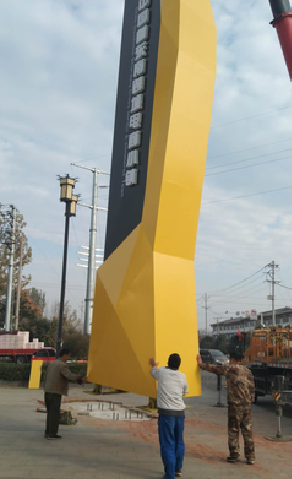 濮阳标识标牌的安装方法。