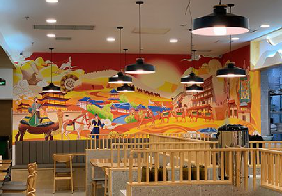 濮阳商业空间彩绘介绍。