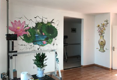 濮阳墙体彩绘相比墙纸的优势。