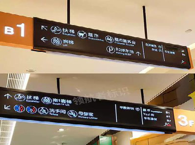 濮阳如何通过商场标识牌引导客流分布？